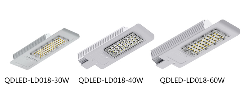 超薄鋁貼片LED路燈30W-60W系列款式圖片展示