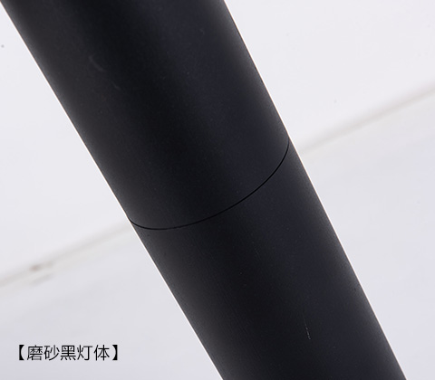 (QDTYN-CP009)花園小區(qū)LED太陽(yáng)能草坪燈啞光黑燈體細(xì)節(jié)